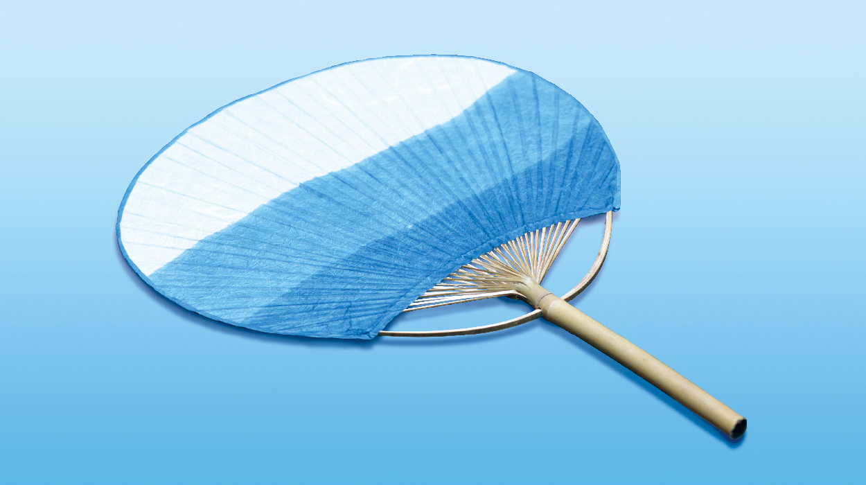 うちわであおいだような自然な風 快適風量うちわ風