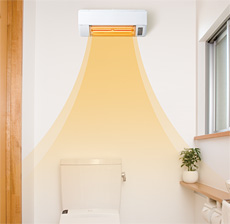 脱衣室暖房機 壁面取付タイプ（HDD-50S 本体特長）：日立の家電品
