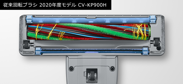 特長：ごみくっきりライト ： 紙パック式クリーナー CV-KP900K