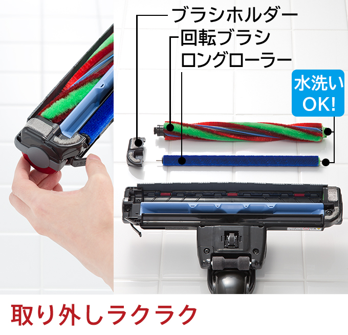 HITACHI 掃除機ヘッド 回転ブラシ付き 掃除機パーツ ヘッド d-ap46 日立」の人気商品一覧 | 安い商品を通販