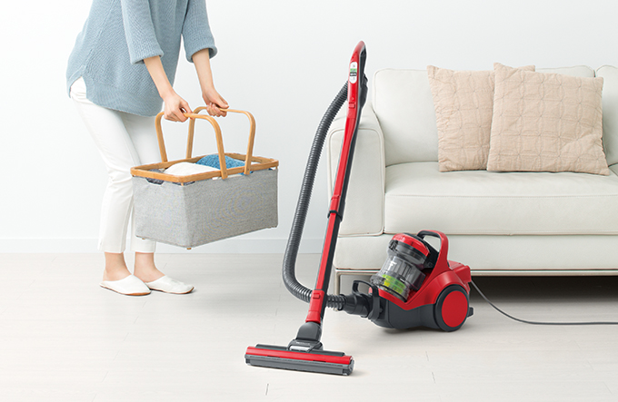 特長：きれいな排気、しかも省エネ ： クリーナー ： 日立の家電品