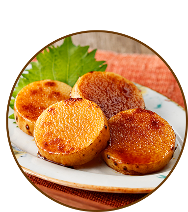 皮付き長芋の照り焼き