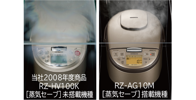 圧力IH RZ-AG10M・AG18M ： 炊飯器 ： 日立の家電品