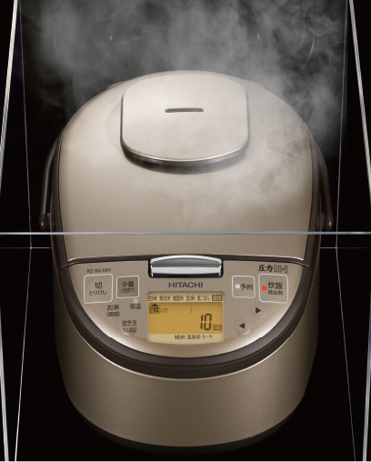 圧力&スチームIH RZ-BX100M ： 炊飯器 ： 日立の家電品