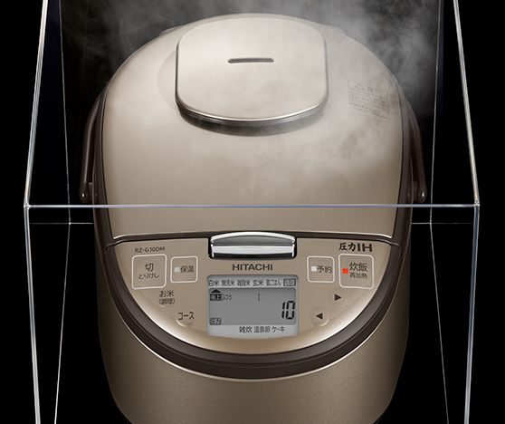圧力IH RZ-G10DM・G18DM ： 炊飯器 ： 日立の家電品