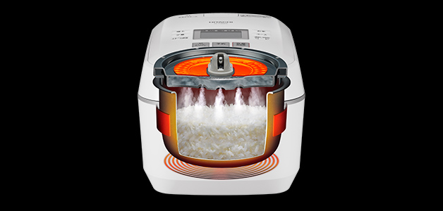ふっくら御膳 RZ-V100EM ：炊飯器 ： 日立の家電品