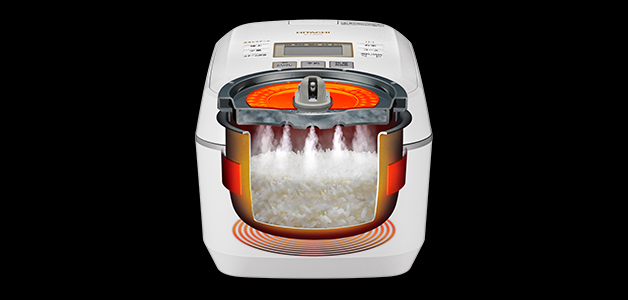 ふっくら御膳 RZ-V100FM ：炊飯器 ： 日立の家電品