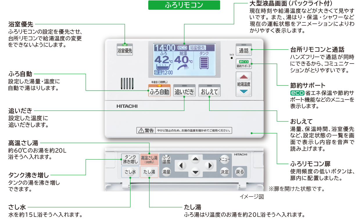 エコキュート 水道直圧給湯 フルオート標準タンク 高効率 Rdシリーズ 日立の家電品