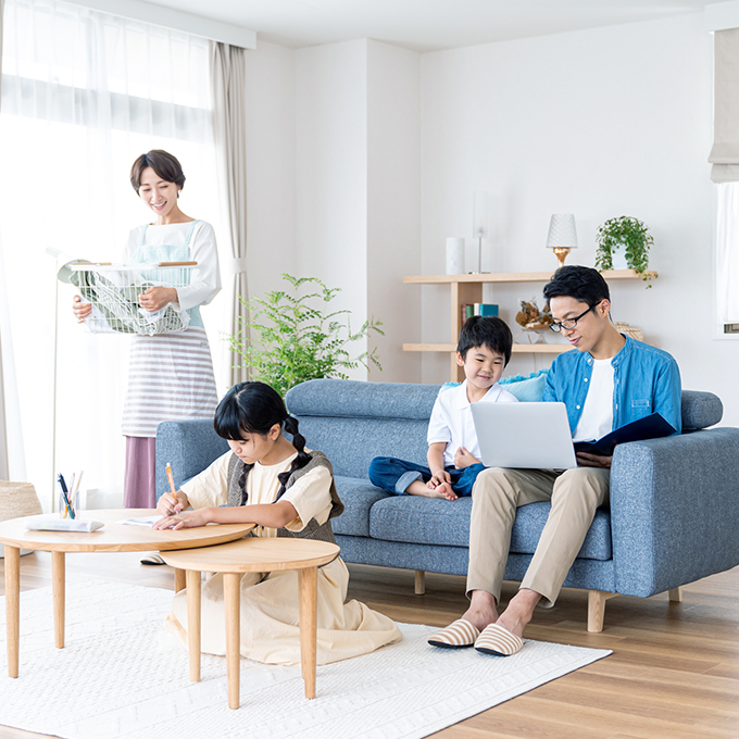 図書館のあかり（よみかき）