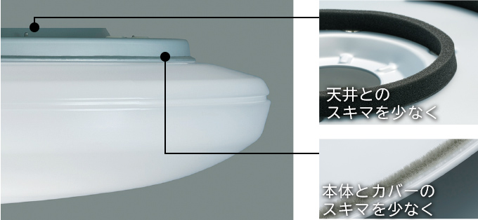 LEDシーリングライト スタンダードタイプ ： 日立の家電品