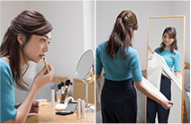 蛍光灯のあかり （さわやか） 図書館のあかり（よみかき） 食卓のあかり（だんらん） 電球のあかり（くつろぎ）