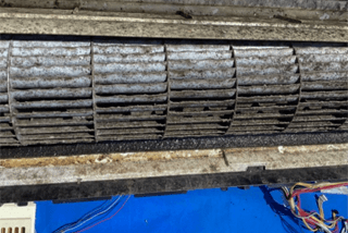 汚れているフィルター