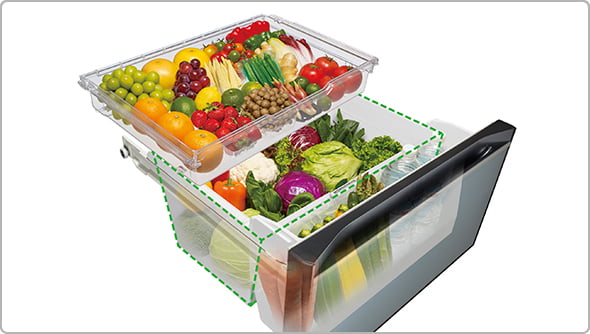 野菜室まるごと新鮮スリープ保存