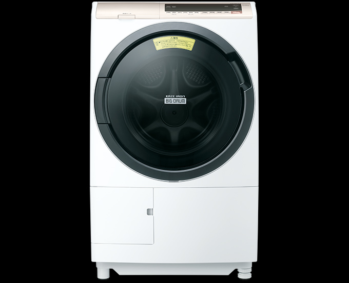 AIお洗濯でかしこくきれいに洗う。 ： 洗濯機・衣類乾燥機 ： 日立の家電品