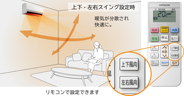 白くまくんDシリーズ｜日立の家電品ルームエアコン