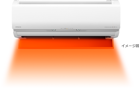 メガ暖白くまくん 壁掛タイプEKシリーズ｜日立の家電品ルームエアコン