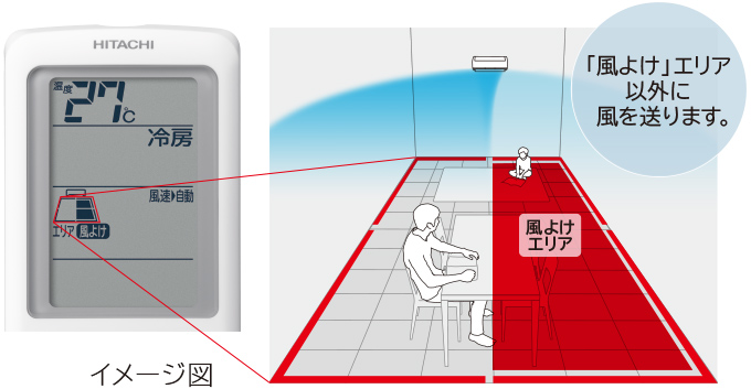 ルームエアコン E・ELシリーズ ： 日立の家電品