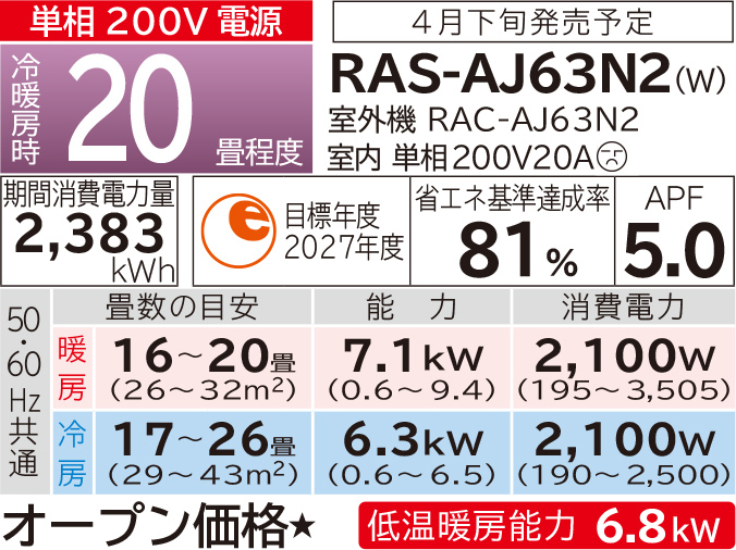 ルームエアコン AJシリーズ ： 住宅設備用エアコン ： 日立グローバルライフソリューションズ株式会社