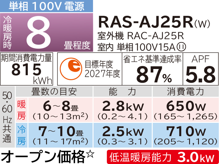 ルームエアコン AJシリーズ ： 住宅設備用エアコン ： 日立グローバルライフソリューションズ株式会社