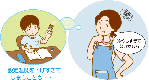 �ݒ艷�x�����������Ă��܂����Ƃ��E�E�E