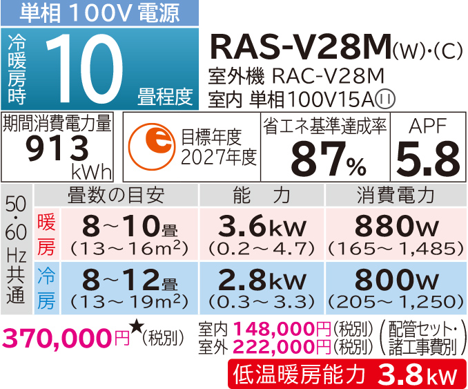 ルームエアコン V・VLシリーズ ： 住宅設備用エアコン ： 日立