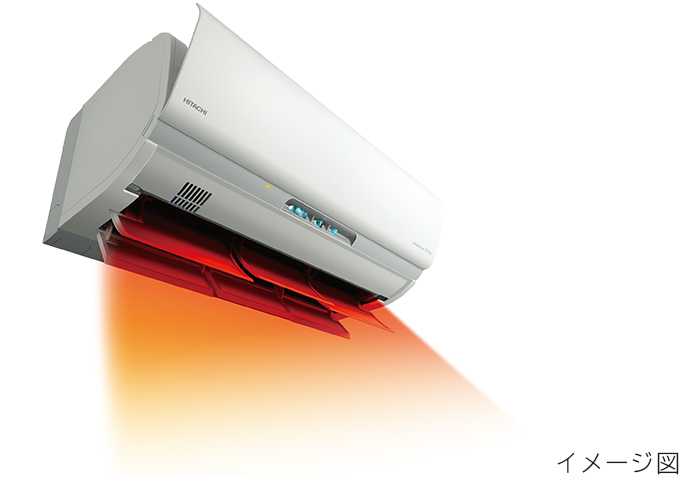 特長：暖房： 住宅設備用エアコン ： 日立グローバルライフ