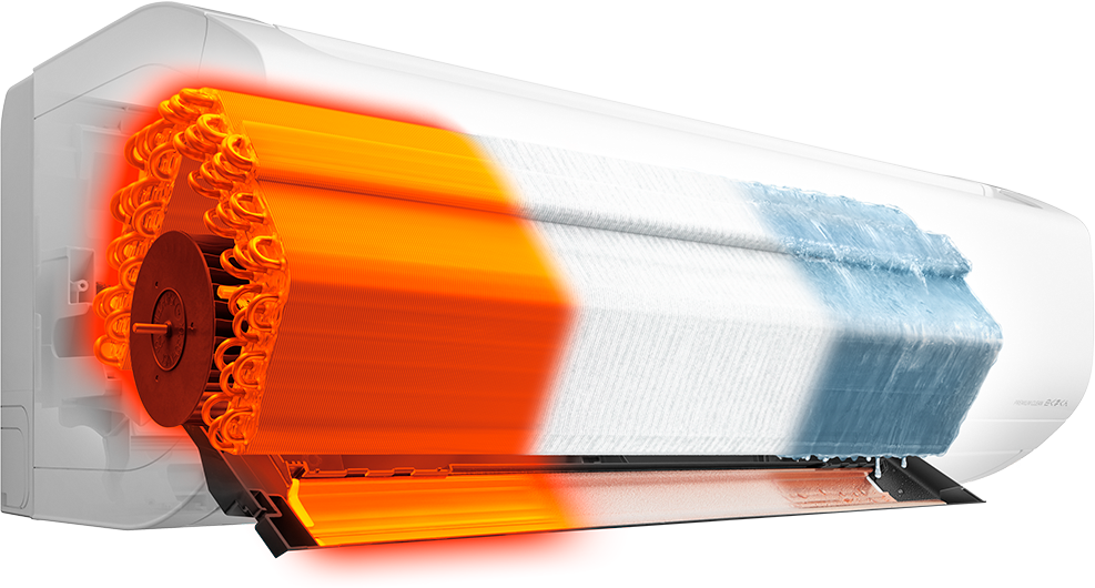 熱交換器・排水トレー［凍結洗浄］