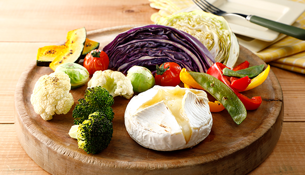 野菜とチーズのグリル