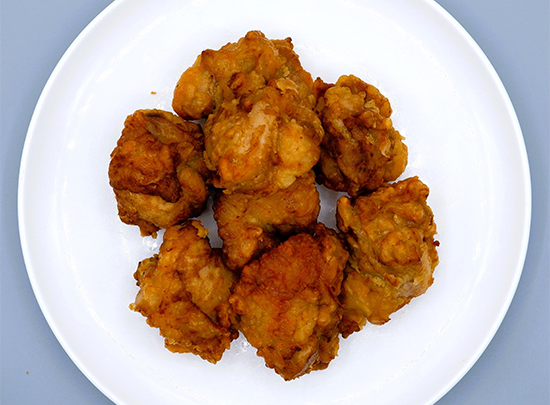 鶏のから揚げのあたため(リベイク)