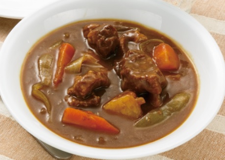 カレー・丼物の具(アルミパックのレトルト食品)のあたため