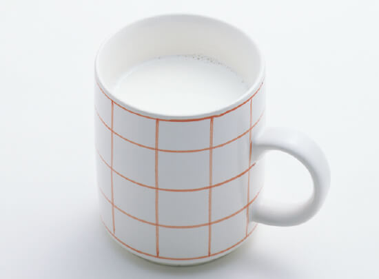 牛乳のあたため