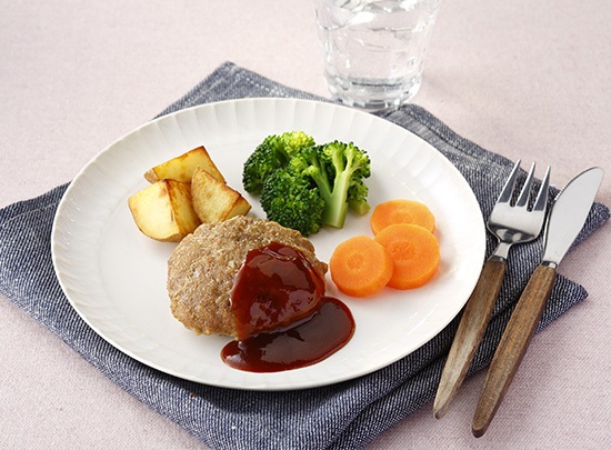 ハンバーグ(脱脂)