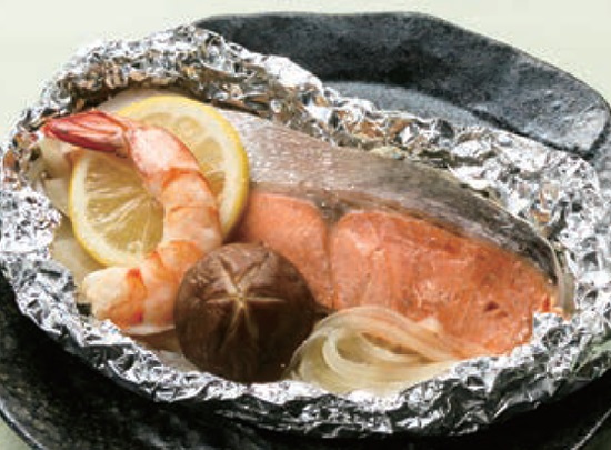 さけのホイル焼き