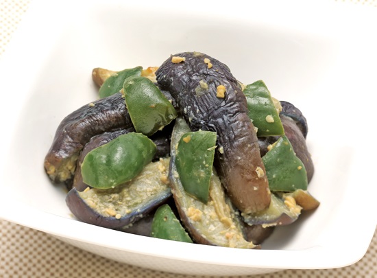 なすのみそいため