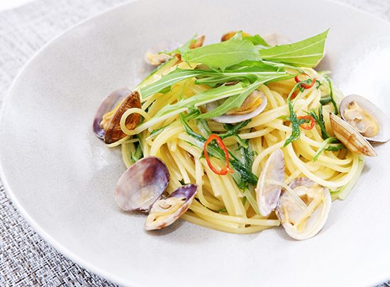 あさりのパスタ(ボンゴレビアンコ)