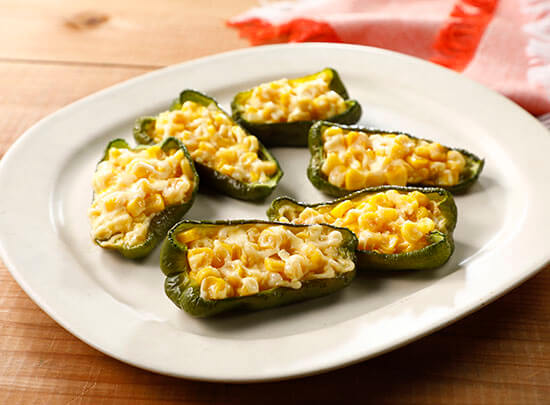 コーンマヨのピーマンカップ