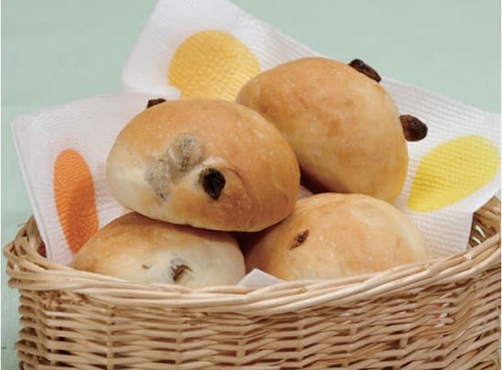 簡単レーズンパン