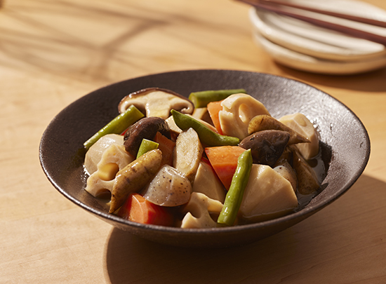 和風野菜の煮物