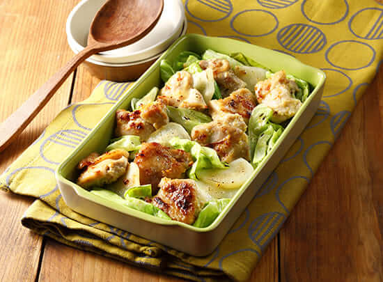 鶏と野菜のみそマヨ焼き(熱風旨み焼き)