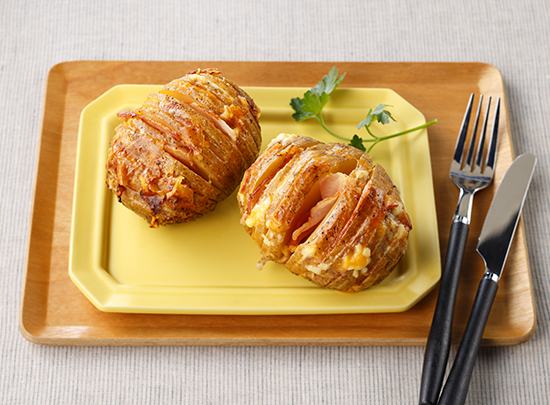 ハッセルバックポテト(熱風旨み焼き)