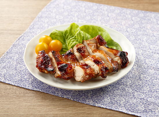 鶏の黒酢照り焼き(熱風旨み焼き)