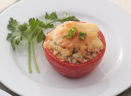 トマトのチーズ焼き