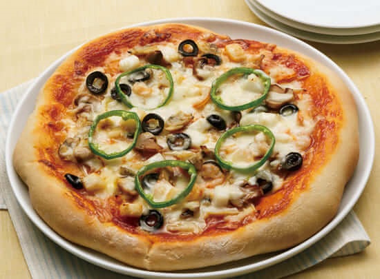 シーフードピザ