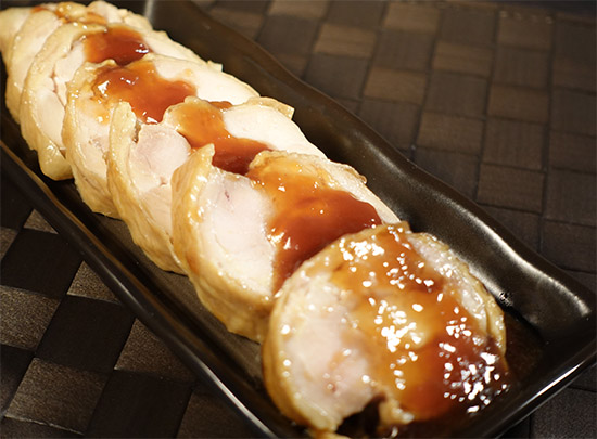 電子レンジで簡単！激ウマ鶏チャーシュー♪