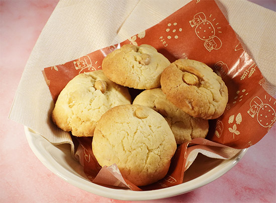 節分の残りで☆福豆クッキー