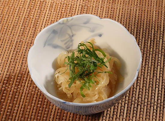 レンジで簡単！玉葱の生姜和え