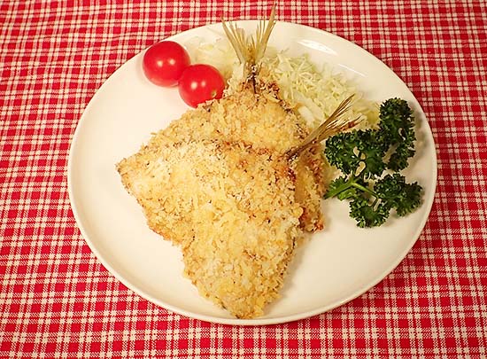 ☺オーブンで簡単♪揚げないアジフライ☺