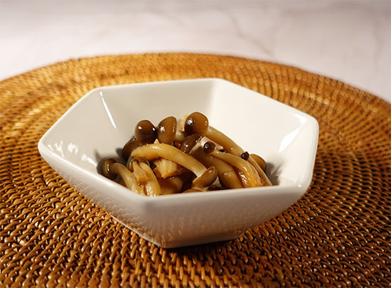 レンジで1分☆お弁当に♪しめじの甘辛煮 