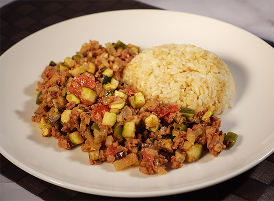 トルコ料理☆野菜とお肉のオーブン焼き