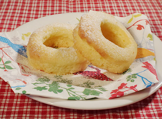 卵不使用♡ふっわふわのお豆腐焼きドーナツ